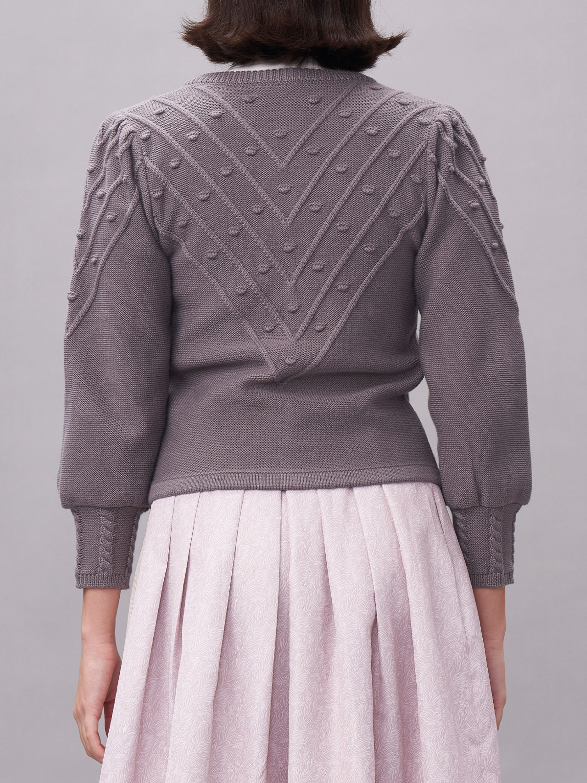Modernes Dirndl in Grau
