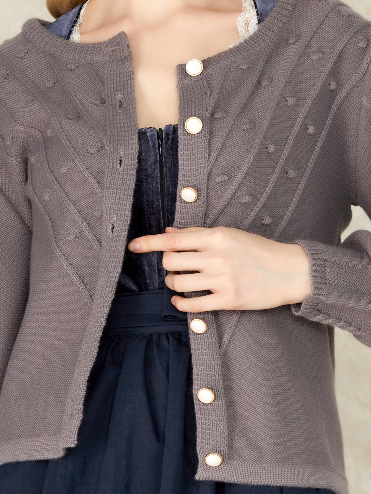 Dirndl Flieder Styling