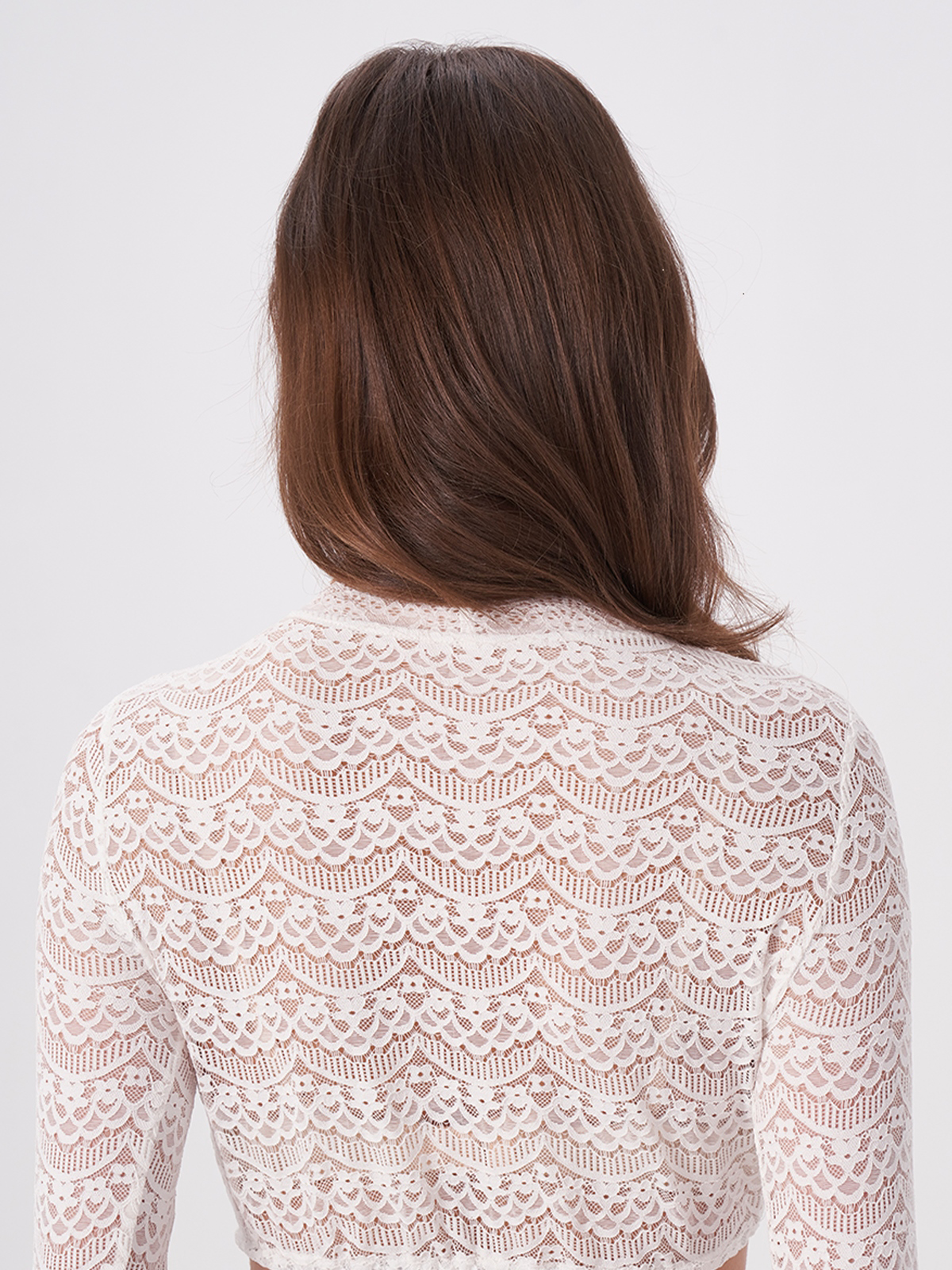 Dirndlbluse in Weiß